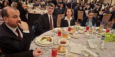 Keban Milli Eğitim Müdürü Emre Ankara'da Eğitim Ailesi İftar Programına katıldı