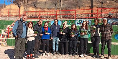 Keban Taşkesen Köyünde  8 Mart Dünya Emekçiler Günü kutlama etkinliği düzenledi