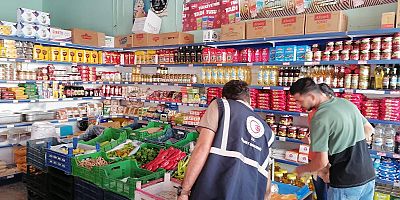 Keban ve Ağın İlçelerinde iş yerlerinde Fahiş fiyat denetimi yapıldı