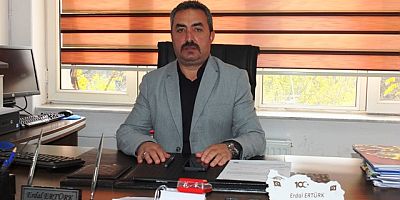 Keban'ın Yeni Nüfus Müdürü Ertürk görevine başladı