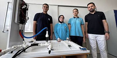 Kebanlı 3 lise öğrenci'si Türkiye'yi temsilen Abu Dabi'de yarışacak