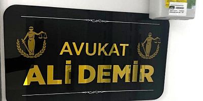 Kebanlı Av. Ali Demir'e ait Elazığ'da Hukuk  Bürosu hizmete girdi