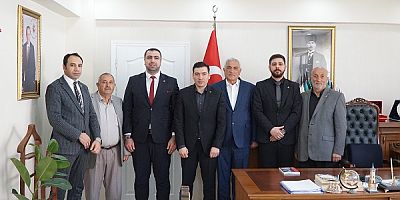 Kebanlı Hemşerimiz Saadet Partisi Elazığ İl Başkanı Yüksel, Keban Kaymakamı Atalık'ı ziyaret etti