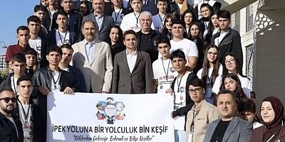 Kebanlı Öğrenciler İpek Yoluna Bir Yolculuk, Bin Keşif” Programına katıldı