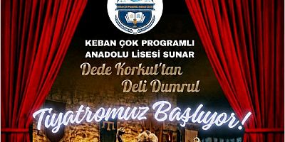 Kebanlılar  Salı günü Tiyatro etkinliğine davetli
