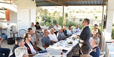 Milletvekili Keleş, Cip Barajı Sulama Kanalı’nda İncelemelerde Bulundu
