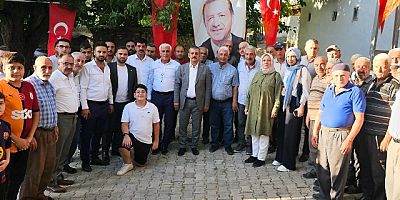 Milletvekili  Keleş Keban Sağdıçlar Köyünde Muhtarlarla bir araya geldi