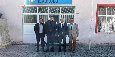 Müdür Ergün Keban'da öğrencilerin genel durumu ile ilgili bilgi aldı