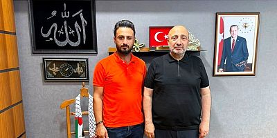 MV. Açıkkapı Ak Parti Keban Gençlik Kolları Başkanı Kaya ile görüştü