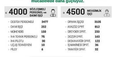 Orman Genel Müdürlüğü, 8 bin 500 kişilik işçi kontenjanı açtı