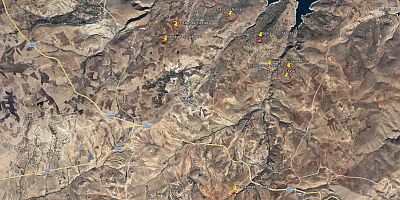 Prof.Dr. Ali Polat Denizli, Kopuzlu ve Saraycık yarkayması yapılarının uydu görüntülerini yayınladı