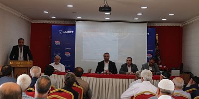 SAADET PARTİSİ ELAZIĞ’DA İL DİVANINI TOPLADI: TEŞKİLATTA HEDEF BÜYÜK