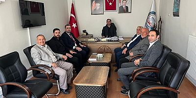 Saadet Partisi Elazığ İl Başkanı Yunus Emre Yüksel, Başkan Doğan'ı ziyaret etti