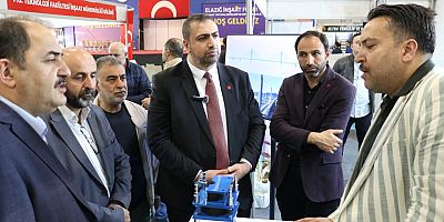 SAADET PARTİSİ ELAZIĞ TEŞKİLATI İNŞAAT FUARINDA SEKTÖR TEMSİLCİLERİYLE BULUŞTU