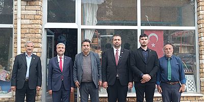 Saadet Partisi Gik Üyesi Marasalı Keban Gazetesini Ziyaret Etti