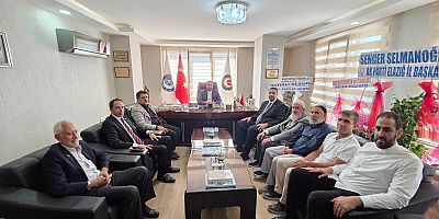 Saadet Partisi İl Başkanı  Yüksel Binfed ve Hizmet-iş  sendikasını ziyaret etti
