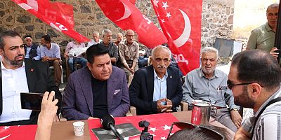 SAADET PARTİSİ MİLLETVEKİLİ BÜLENT KAYA ELAZIĞ İL DİVAN TOPLANTISINA KATILDI