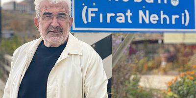 Sanatçı Esat Kabaklı Keban'da