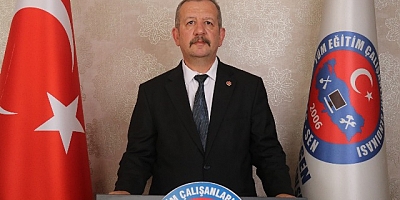 TEÇ-SEN'den Elazığ 100. Yıl Çaydaçıra Ortaokulu Müdürü BİŞİ'ye Destek açıklaması