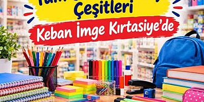 Tüm Okul Kırtasiye Çeşitleri,Keban İmge Kırtasiye'de