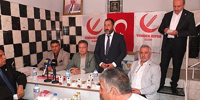 Yeniden Refah Partisi Keban İlçe binası açılışı yapıldı