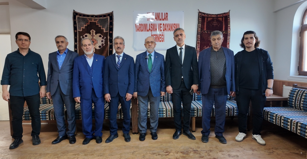 Ticaret Borsası Başkanı Dumandağ ve Meclis Başkanı Torgut'tan  Dayanışma Derneklerine Ziyaret