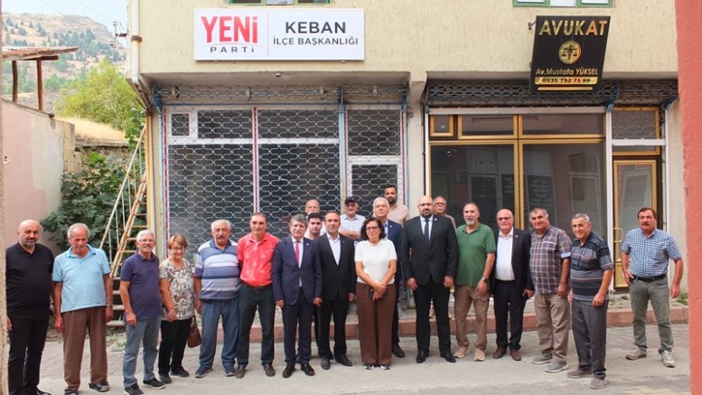 Yeni Parti Bursa Milletvekili  Pala ve  Yeni Parti Kocaeli Milletvekili Kanko Keban'ı ziyaret etti