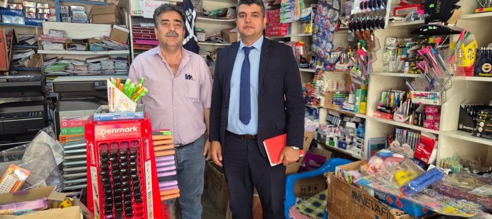 Ziraat Bankası Keban Şube Müdürü Erdal Oluklu Keban Gazetesini ziyaret etti