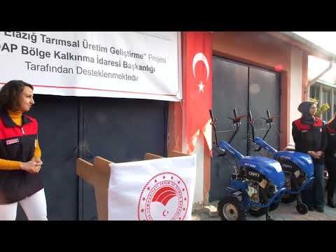 Keban'da 230 Çiftçiye Çeşitli Tarımsal ekipman dağıtıldı